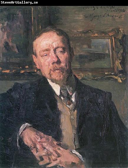 Lovis Corinth Portrat des Malers Eugene Gorge